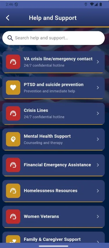 Help and support resources